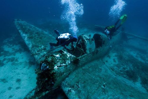 Olupina aviona Junker Ju 87 R-2 Stuka iz Drugog svjetskog rata, pronađen južno od otoka Žirja.